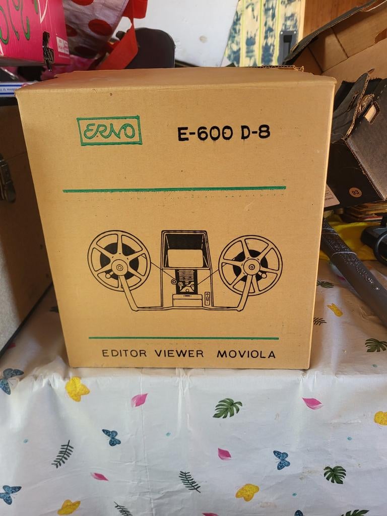 Erno E-600 D-8 Editor Viewer Moviola, Ophalen of Verzenden, 8mm film