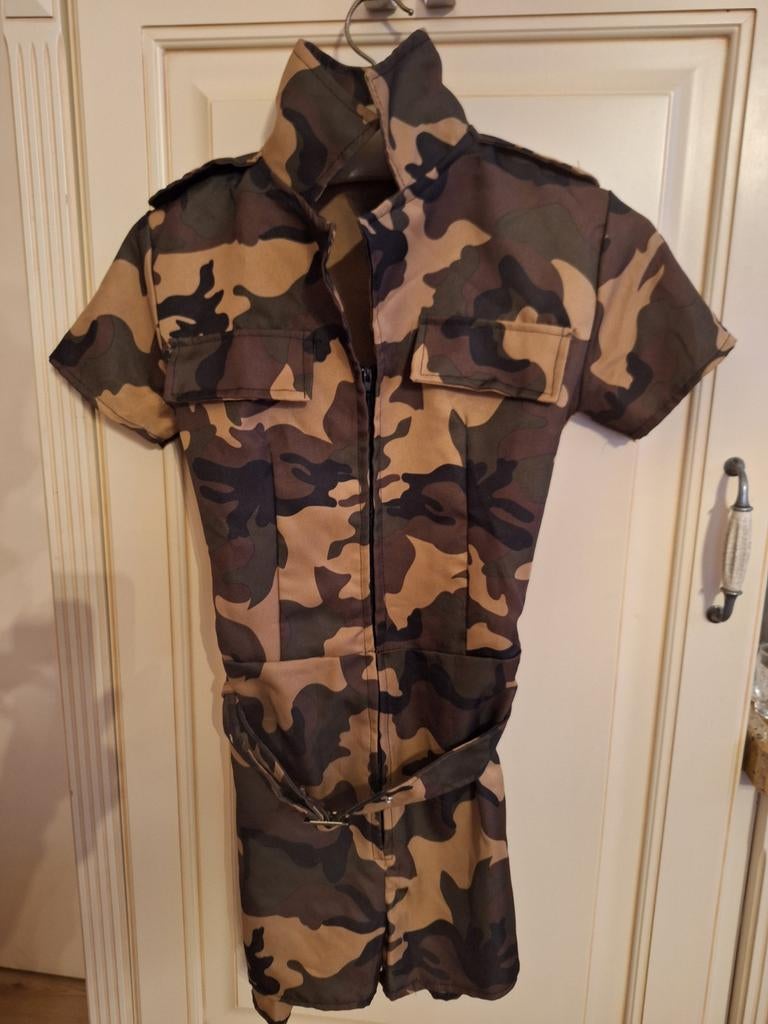 Jumpsuit Legeroutfit - XS, Kleding | Dames, Ophalen of Verzenden, Zo goed als nieuw, Maat 34 (XS) of kleiner, Carnaval