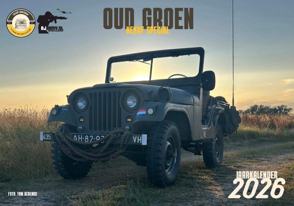 Nekaf M38A1 Kalender 2026 – RJarmy Regio Nijmegen, Verzamelen, Militaria | Algemeen, Ophalen of Verzenden, Landmacht, Nederland