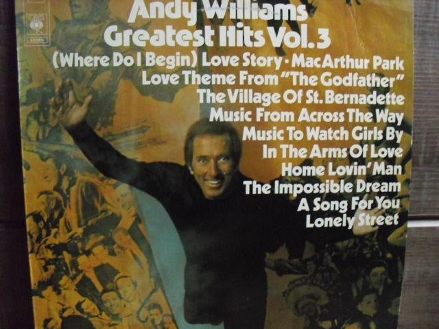 Andy Williams "Greatest Hits Vol.3" LP, Ophalen of Verzenden, Gebruikt, 12 inch