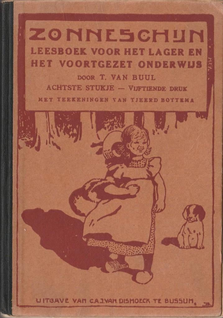 Zonneschijn[1924] - tekeningenTjeerd Bottema -T. van Buul"", Ophalen of Verzenden, T. van Buul