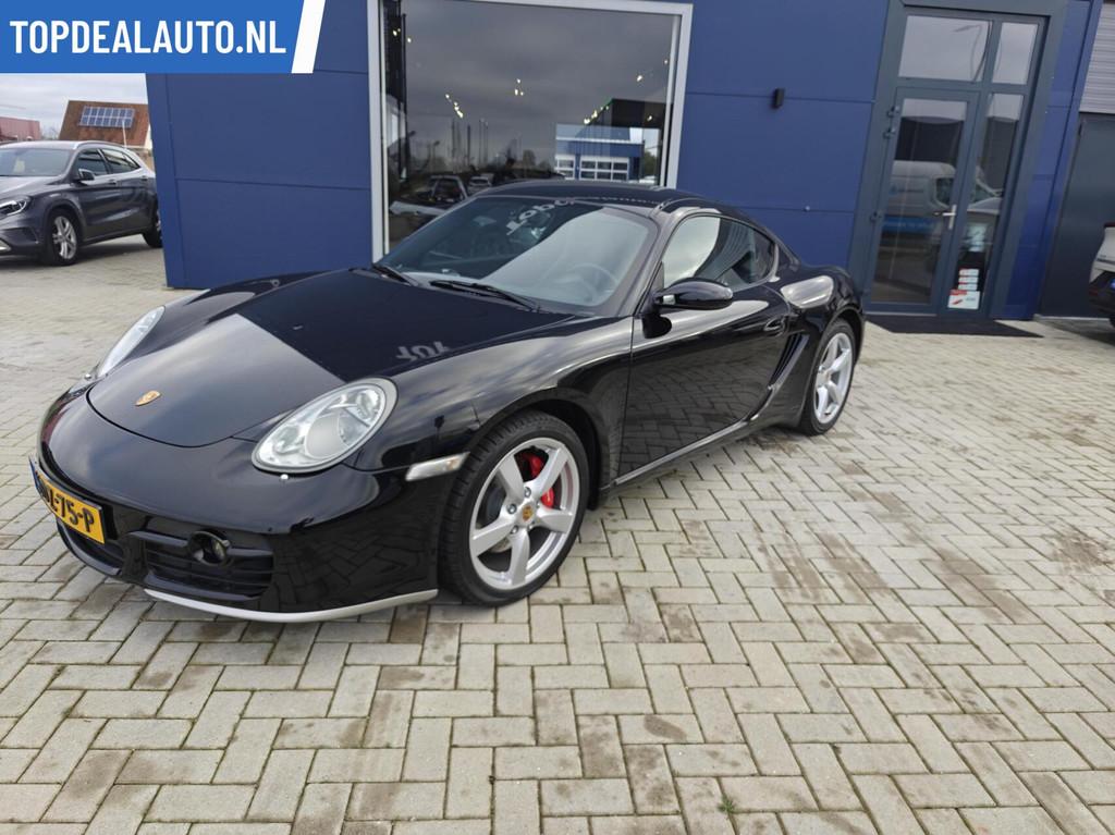 Porsche Cayman S 3.4 Tiptronic incl. Btw originele auto, Automaat, Gebruikt, Leder, 2 stoelen