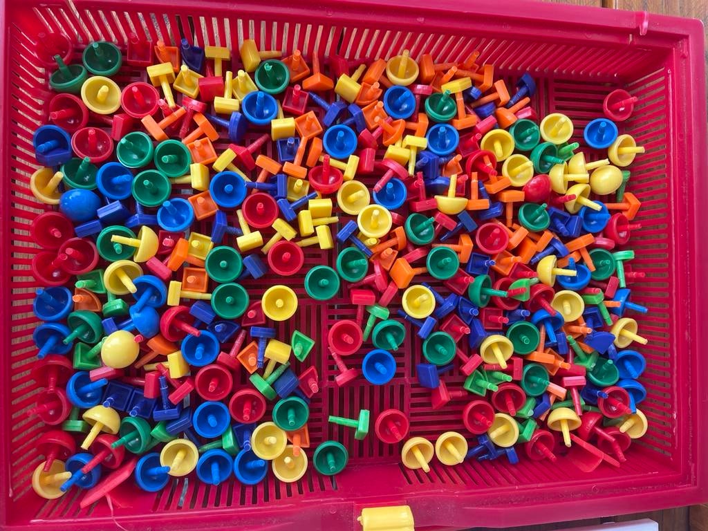 Quercetti Fantacolor portable insteek mozaïek speelgoed, Kinderen en Baby's, Speelgoed | Educatief en Creatief, Ophalen of Verzenden