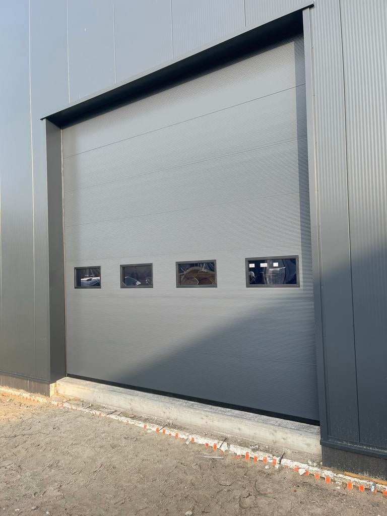 Nieuwe alle maten industriedeuren, overheaddeuren, roldeuren, Ophalen of Verzenden, 120 cm of meer, 215 cm of meer, Garagedeur