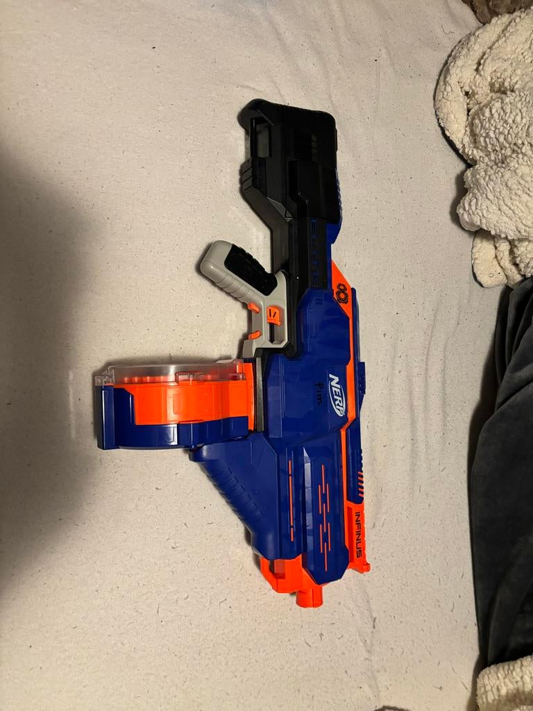 Nerf Elite 2.0 Infinus - Oranje/Blauw, Ophalen of Verzenden, Gebruikt