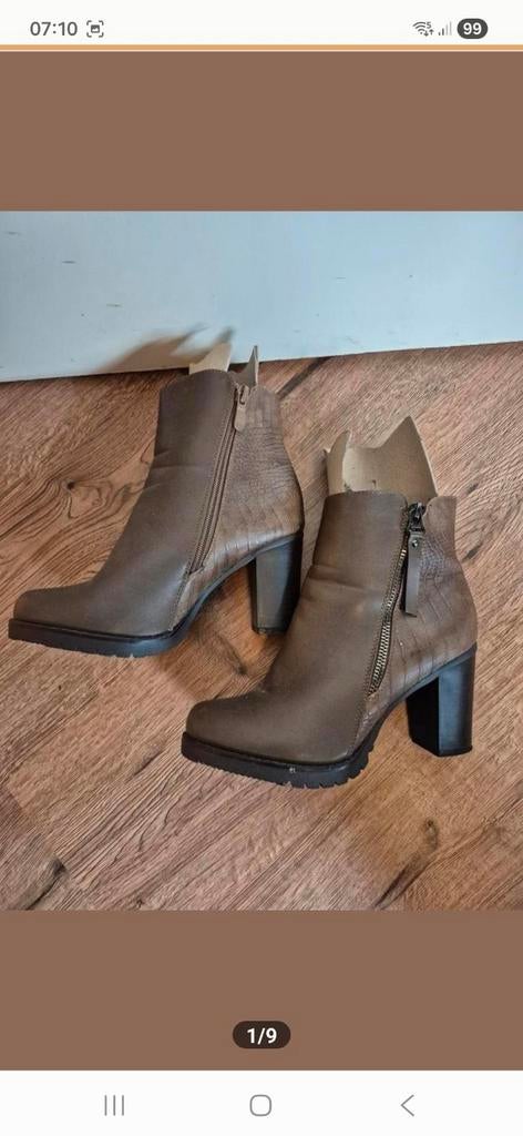 K 18 enkel laarzen 40, Ophalen of Verzenden, Zo goed als nieuw, Bruin