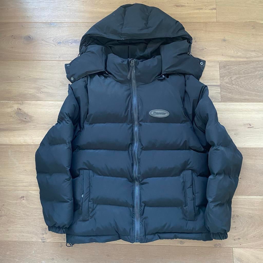 Trapstar Puffer Jacket, Kleding | Heren, Jassen | Winter, Ophalen of Verzenden, Zo goed als nieuw, Maat 48/50 (M), Zwart
