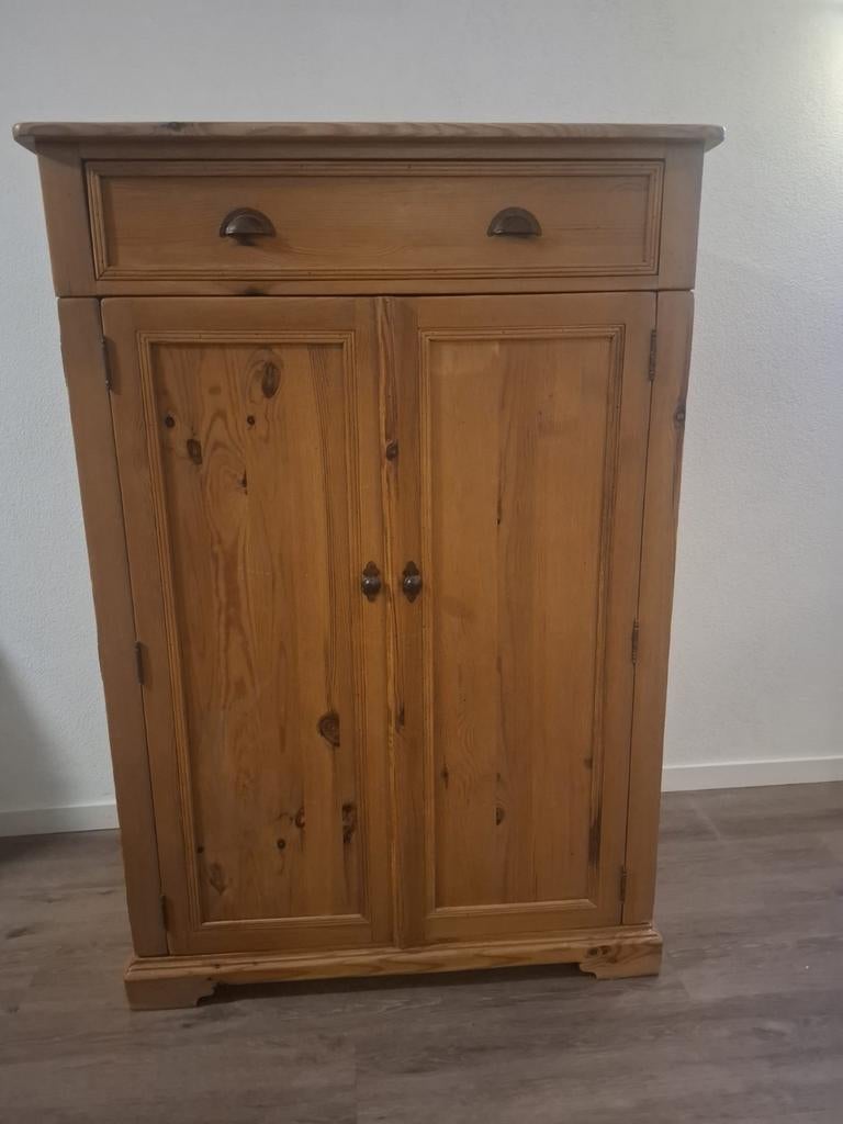 Grenen Kast, Huis en Inrichting, Ophalen, Gebruikt, 70 tot 120 cm, 120 tot 170 cm