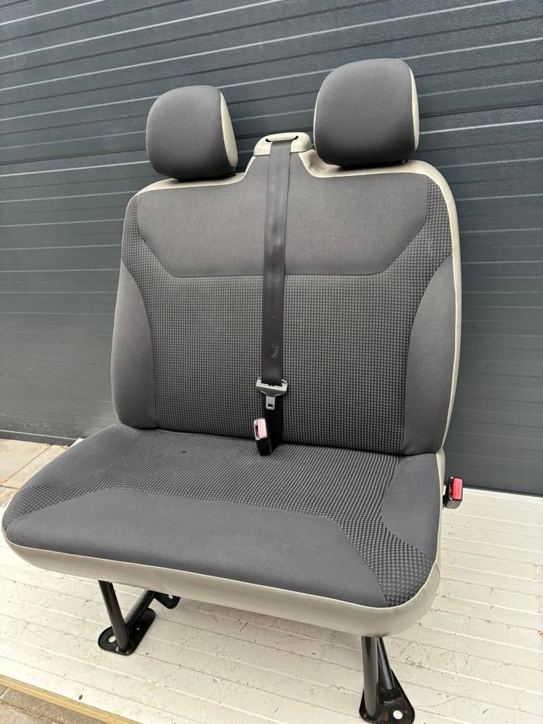stoelen bank 2persoons opel vivaro renault trafic 2001-2024