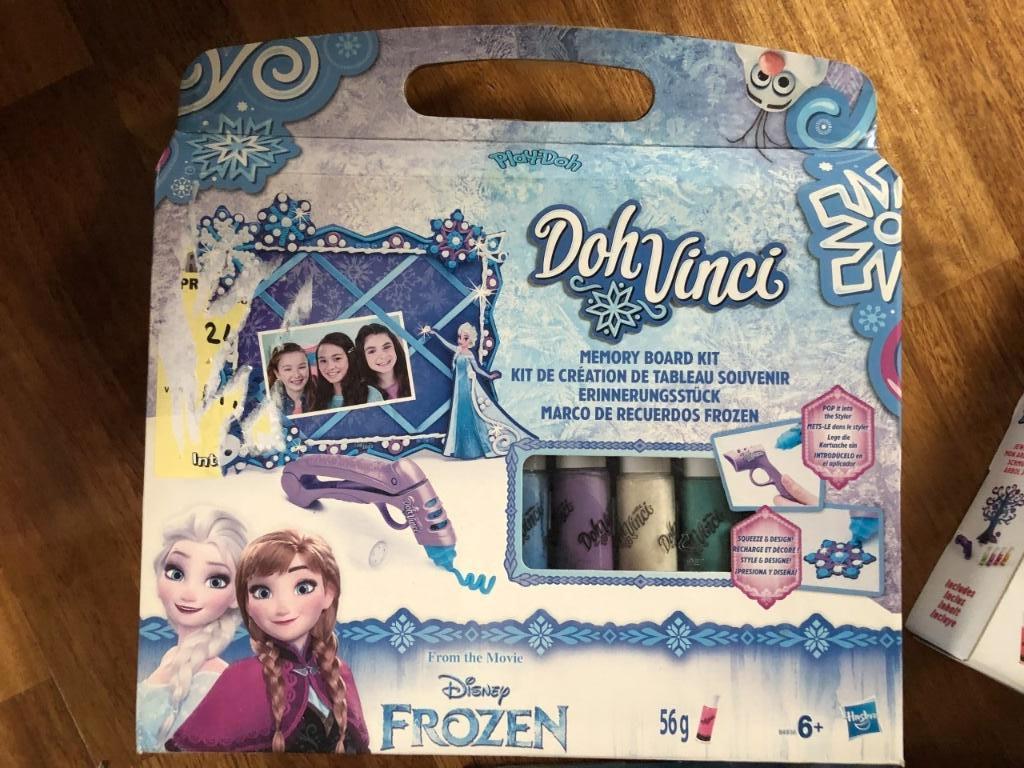 Memory bord met frozen disney/met verf en verfspuit/ nieuw, Ophalen of Verzenden, Nieuw