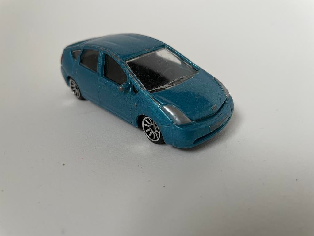 model Toyota Prius hybrid II, blauw, Matchbox, 1/50, Ophalen of Verzenden, Gebruikt, Auto
