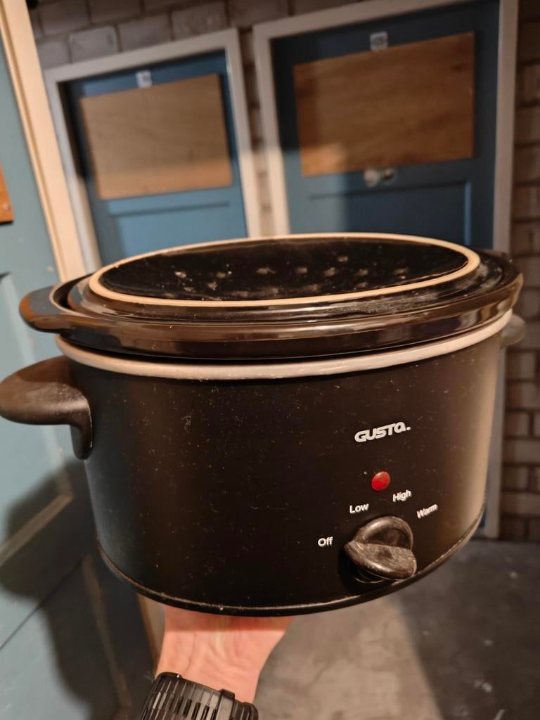Gusta Slowcooker - Simpel en Betrouwbaar, Witgoed en Apparatuur, Slowcookers, Ophalen, Gebruikt