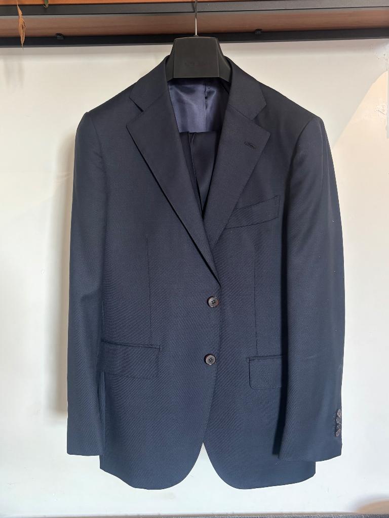 Suitsupply Navy Perennial Pure Wool S110 - Maat 48/50, Nieuw, Ophalen of Verzenden, Suitsupply, Maat 48/50 (M)