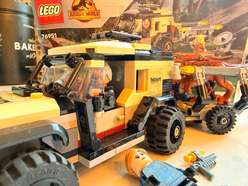 LEGO jurassic world, Ophalen of Verzenden, Zo goed als nieuw