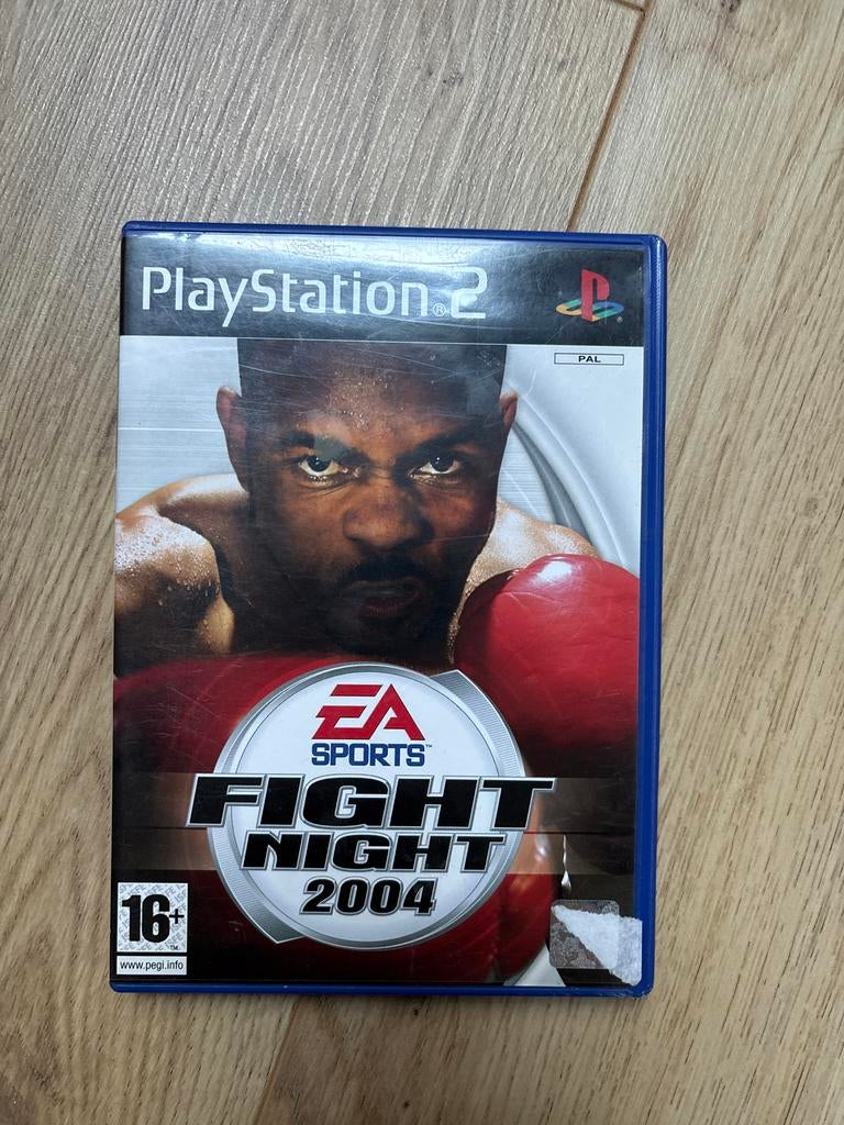 Fight Night 2004 - PlayStation 2, Gebruikt, 2 spelers, Eén computer, Ophalen of Verzenden