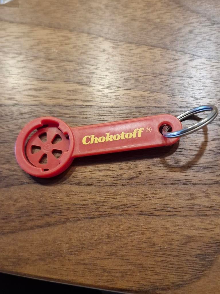 614 Sleutelhanger Chocotoff, Verzamelen, Ophalen of Verzenden