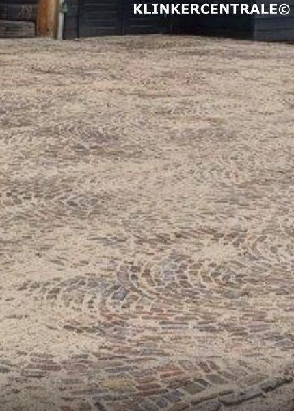 200m2 gemêleerd gebakken klinkers waalformaat breukwaaltjes, Tuin en Terras, Tegels en Klinkers, Bij dit gebruikte product niet te achterhalen