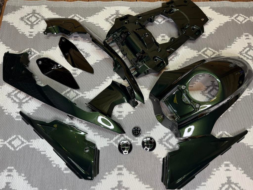 BMW R 1250 GS Adventure kappen set San Remo Green, Motoren, Ophalen of Verzenden