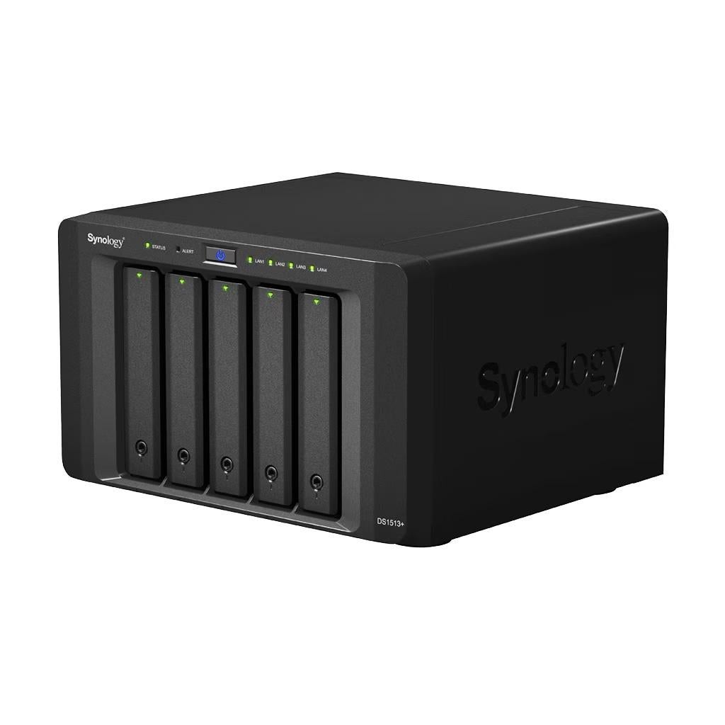 Synology DS1513Plus  (5 Bay met schijven), Ophalen of Verzenden, Zo goed als nieuw