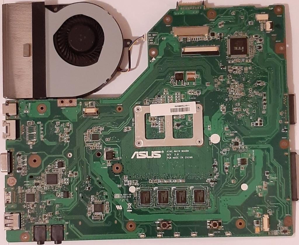 💻2e hands: Asus moederbord K54C - 2nd gen intel core🏷️€33-, Socket G2, Gebruikt, Proprietary, DDR3