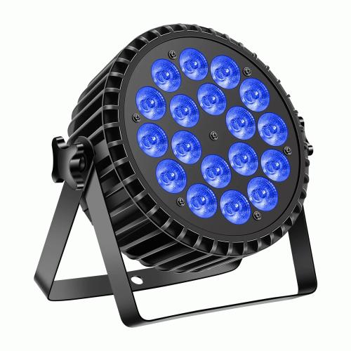 DJLicht 180W RGBW Led Par 18x10W Aluminium, Geluidgestuurd, ., Nieuw, Ophalen of Verzenden