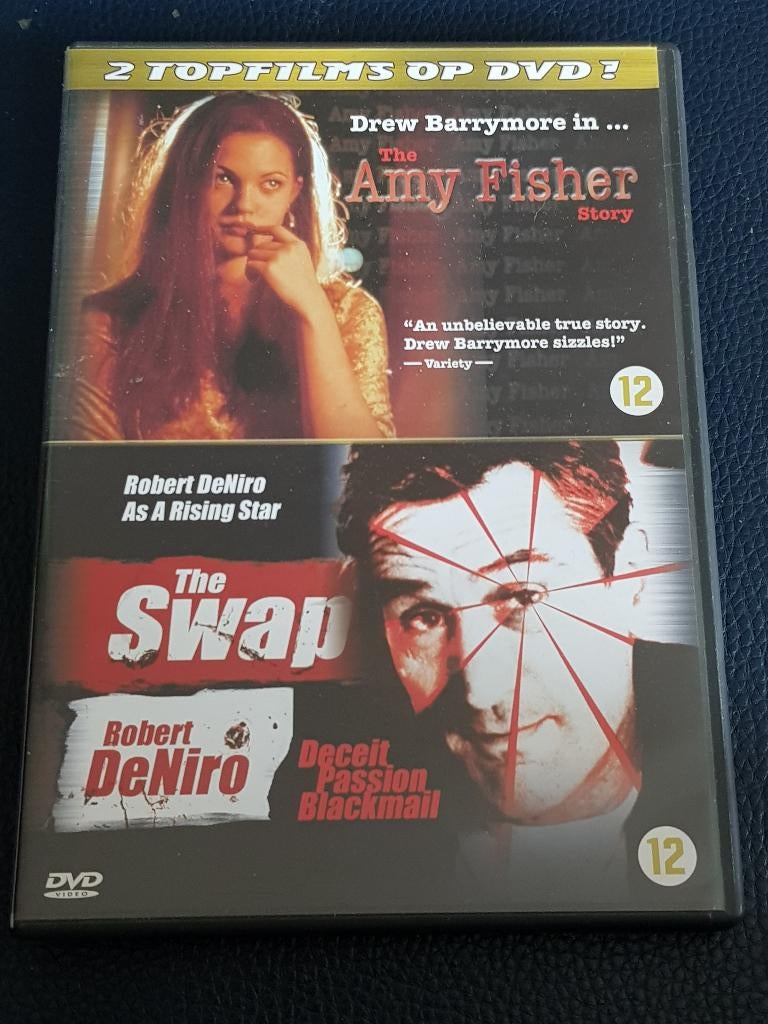 the amy fisher story en the swap , 2 films 1 disc., Alle leeftijden, Ophalen of Verzenden, Zo goed als nieuw