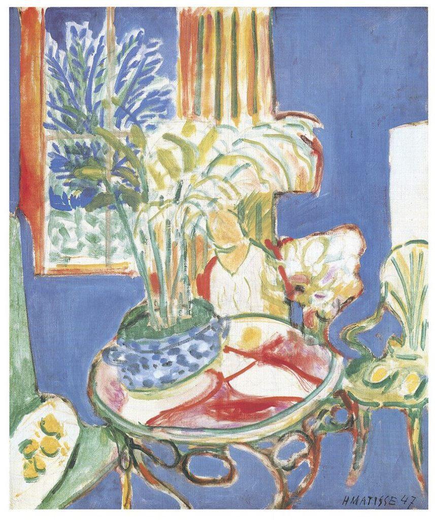 Henri Emile Benoît Matisse(1869) Kunstdruk"Petit Interieur"G, Ophalen of Verzenden