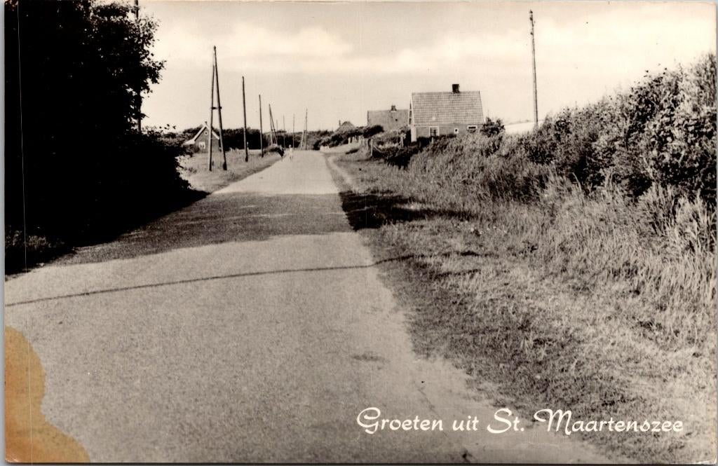 Groeten uit Sint Maartenszee (1970), Verzamelen, Ansichtkaarten | Nederland, Verzenden, 1960 tot 1980, Gelopen, Noord-Holland