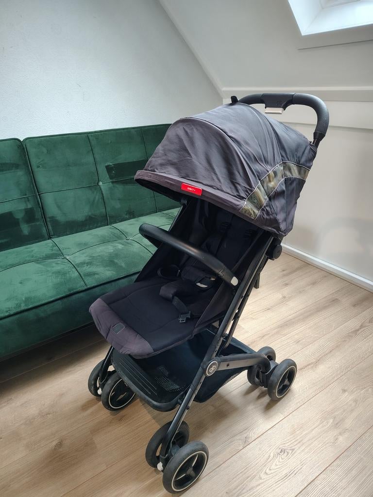 GB QBIT+ All Terrain buggy zwart  IZGS, Ophalen, Zo goed als nieuw, Overige merken, Verstelbare rugleuning