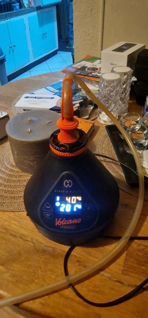 Volcano vaporizer, Ophalen