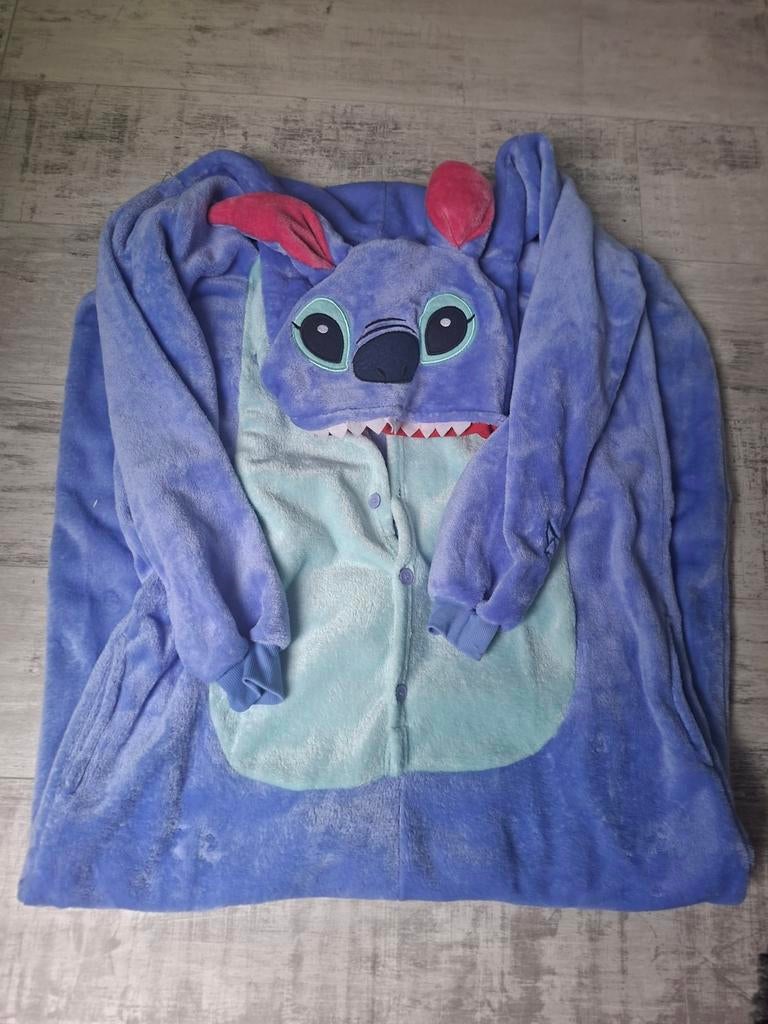 Disney stitch onesie/huispak., Ophalen of Verzenden, Zo goed als nieuw, Maat 46/48 (XL) of groter, Blauw