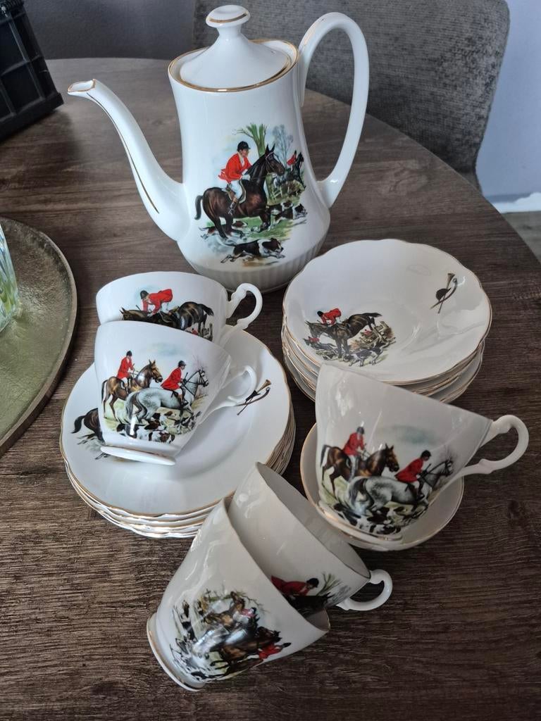 Vintage Jacht Theeservies, Antiek en Kunst, Ophalen of Verzenden