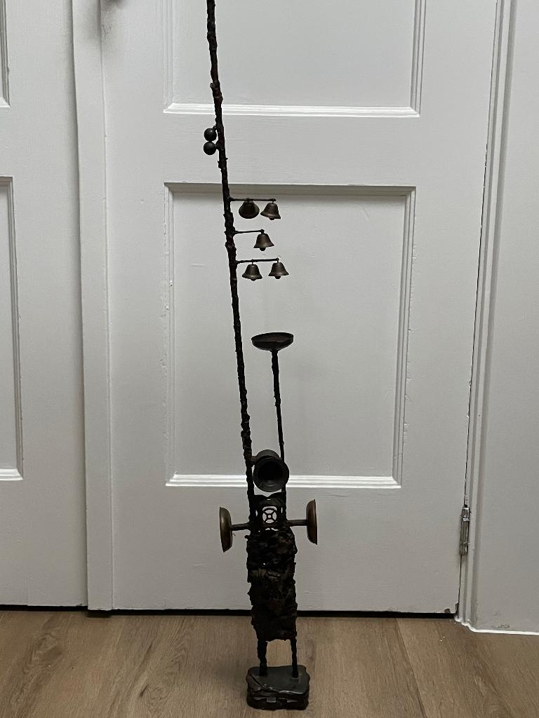 Abstract figuratief beeld / kandelaar van Bé Klein, Antiek en Kunst, Ophalen of Verzenden