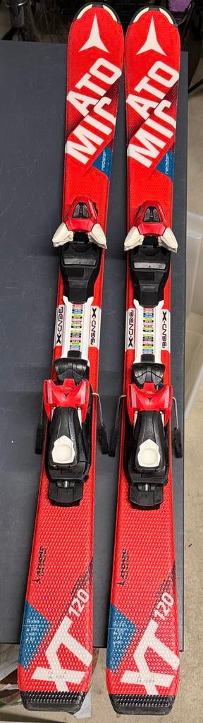 Atomic Redster Kinder Ski's - 120cm, Sport en Fitness, Skiën en Langlaufen, Gebruikt, 100 tot 140 cm, Ophalen of Verzenden, Carve