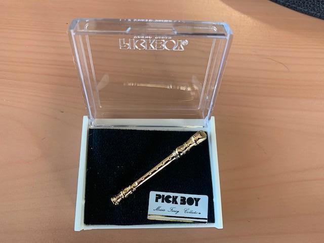 Dasspeld Verschillende Instrumenten Goud- of Zilverkleur, Overige kleuren, -, -, Ophalen of Verzenden