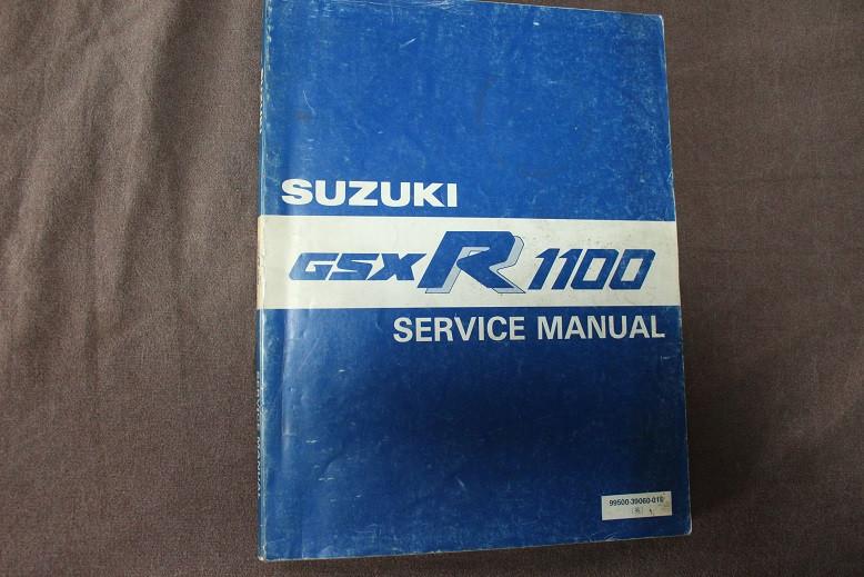 Suzuki GSX R1100 1986 motorcycle service manual GSXR1100, Ophalen of Verzenden, Suzuki
