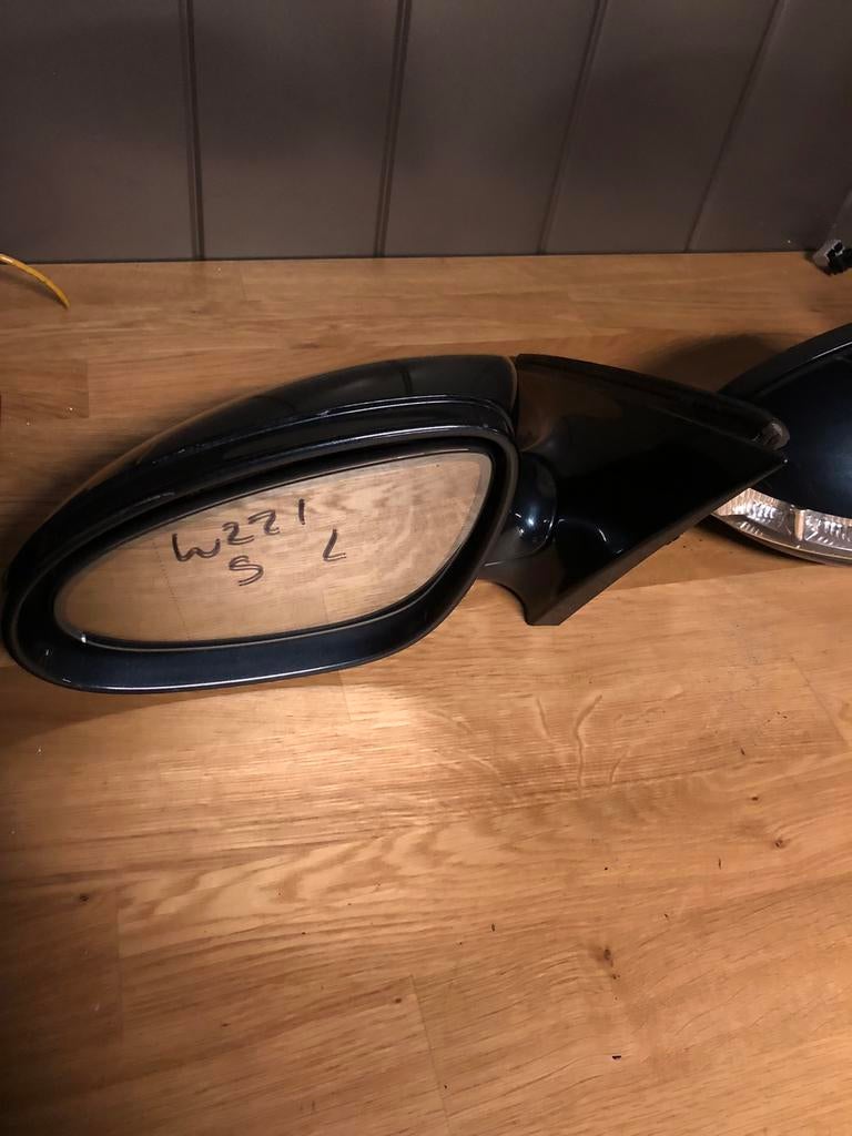 Spiegel, Mercedes S klasse w221, Ophalen of Verzenden, Gebruikt, Mercedes-Benz