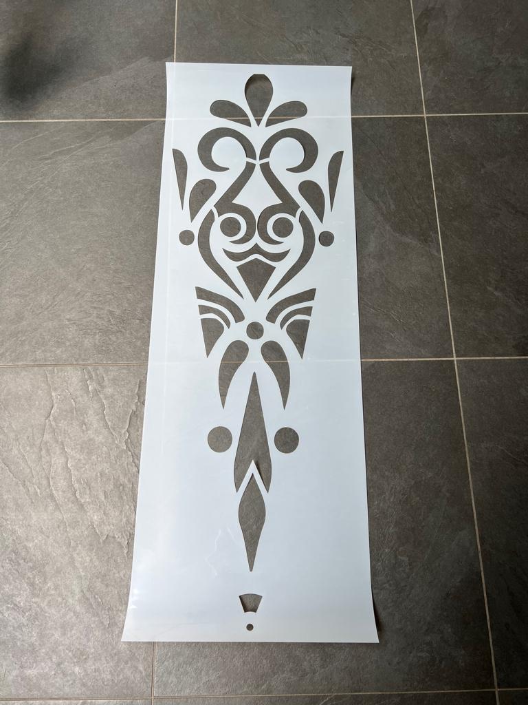 Mandala sjabloon wand stencil groot cirkel 240 cm diameter, Verburgt Vintage, Nieuw, Ophalen of Verzenden, https://verburgtvintage.nl/#contact