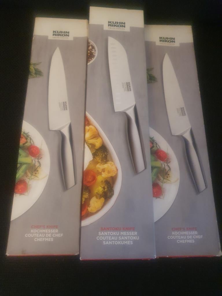 LAATSTE KUHN RIKON MESSEN!!!!!, Ophalen, Nieuw, Rvs of Chroom