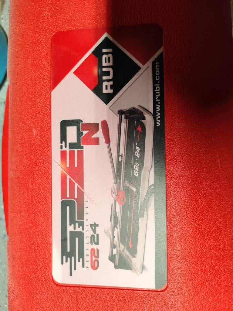 Rubi Speed-N 62 Tegelsnijder Professioneel, Ophalen, Zo goed als nieuw, Overige typen