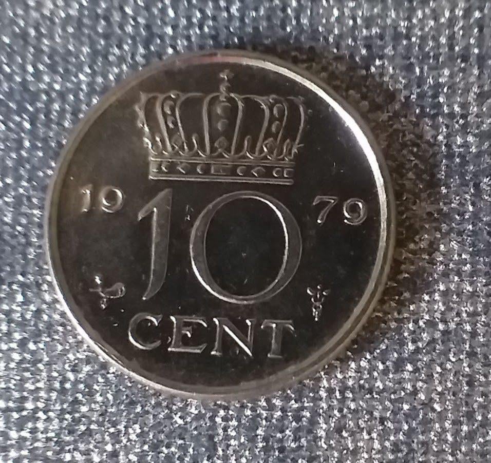 Munt: 10 cent Nederland 1979 [1669]  [PoMuNe], Ophalen of Verzenden, Koningin Juliana, 10 cent, Losse munt