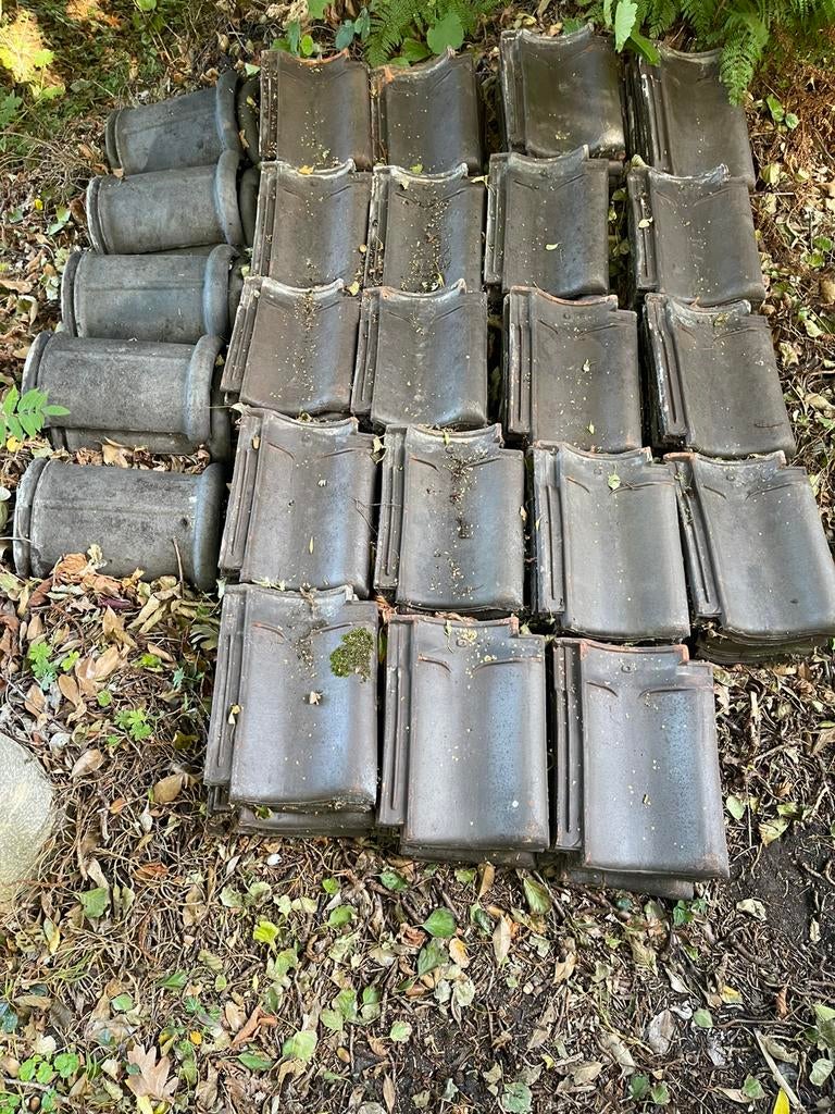 Partijtje dakpannen., Ophalen, Gebruikt, 5 tot 10 m², Dakpannen