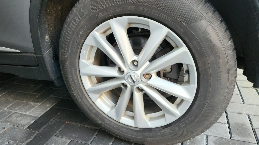 Set winterbanden op aluminium velgen 17 inch, Ophalen, Hyundai