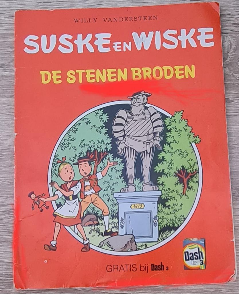 Suske en Wiske - De Stenen Broden - Dash Uitgave, Eén stripboek, Verzenden, Gelezen