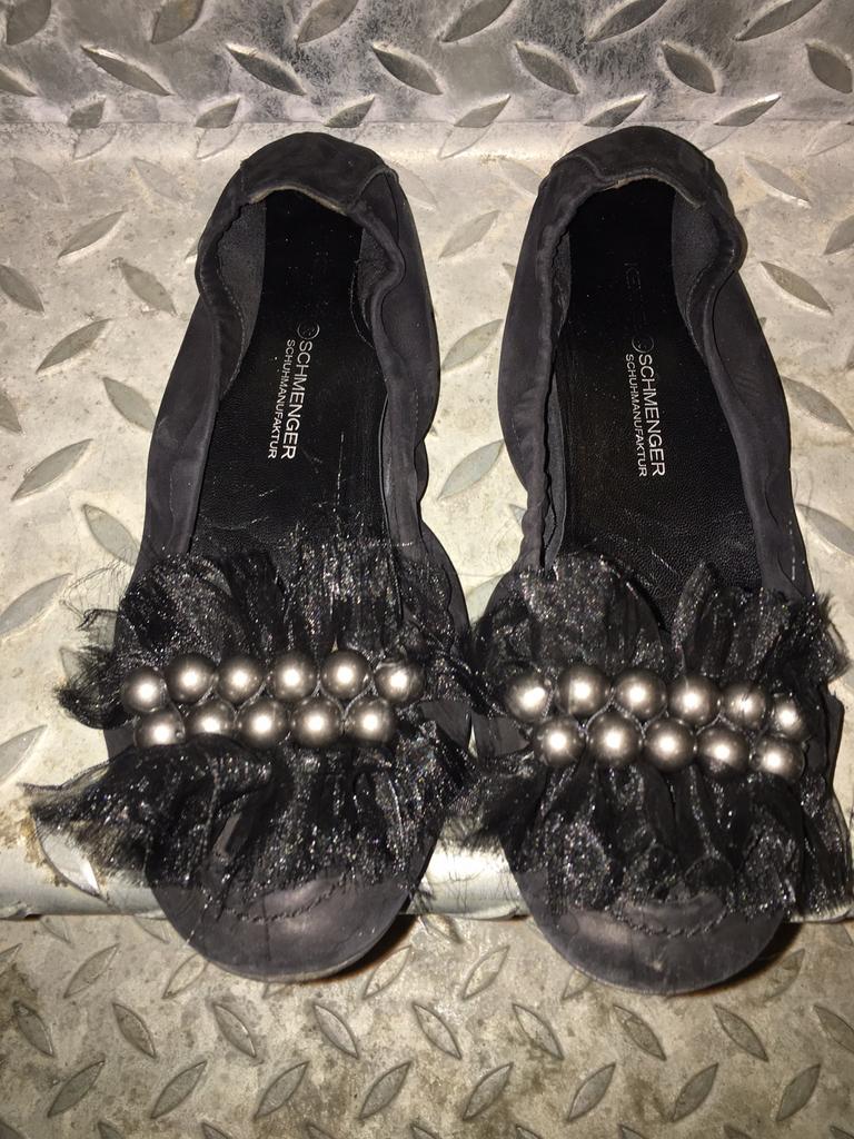 Kennel & schmenger Balarina zwart maat 4,5, Zwart, Zo goed als nieuw, Ballerina's, Ophalen of Verzenden