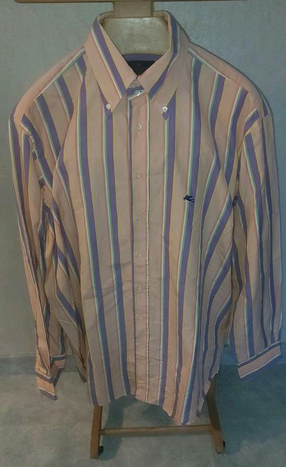 Etro Milano overhemd maat 44 Made in Italy 100% katoen, Kleding | Heren, Overhemden, Overige kleuren, Verzenden, Zo goed als nieuw