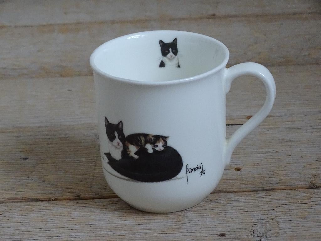 Servies, Francien KATTEN, zo goed als nieuw, Overige typen, Ophalen of Verzenden, Zo goed als nieuw, Overige stijlen