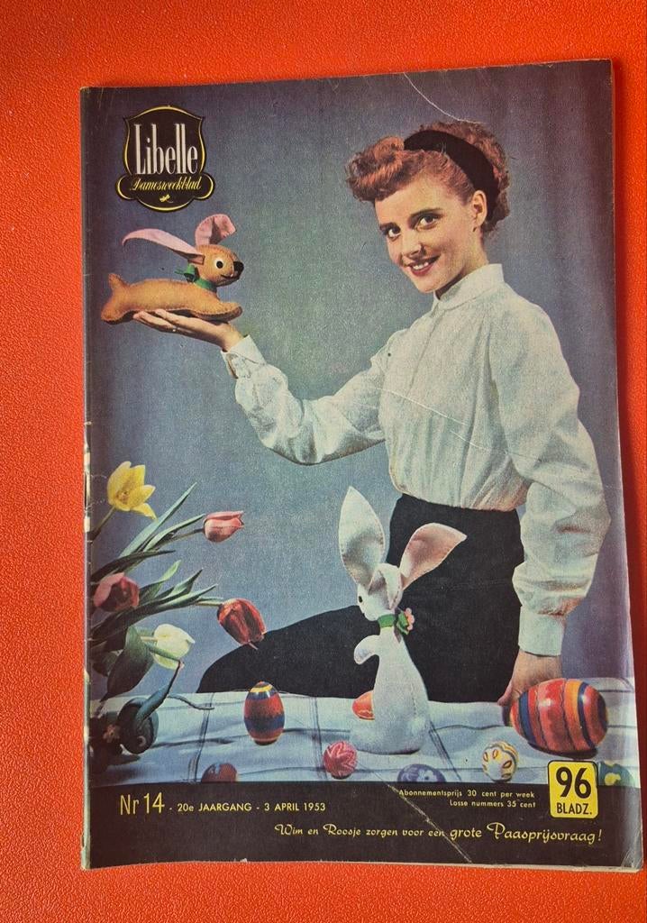 Libelle 1953 - Paasnummer, Ophalen of Verzenden, Overige typen