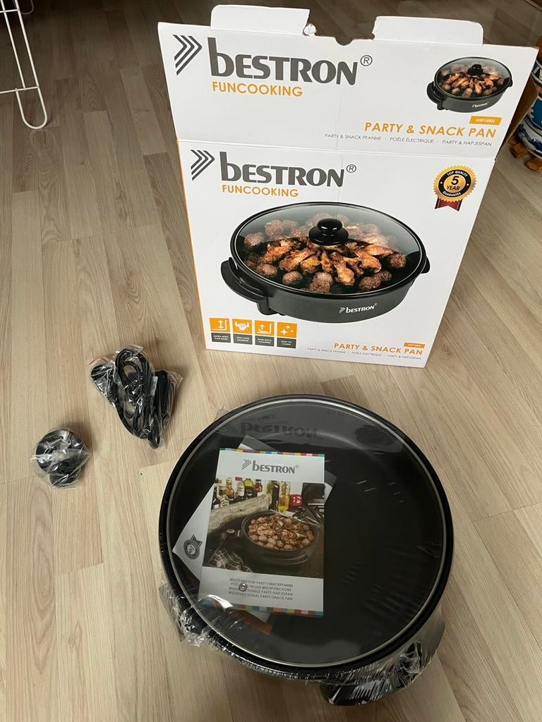 Bestron funcooking hapjespan, Ophalen of Verzenden, Nieuw, 4 t/m 7 personen
