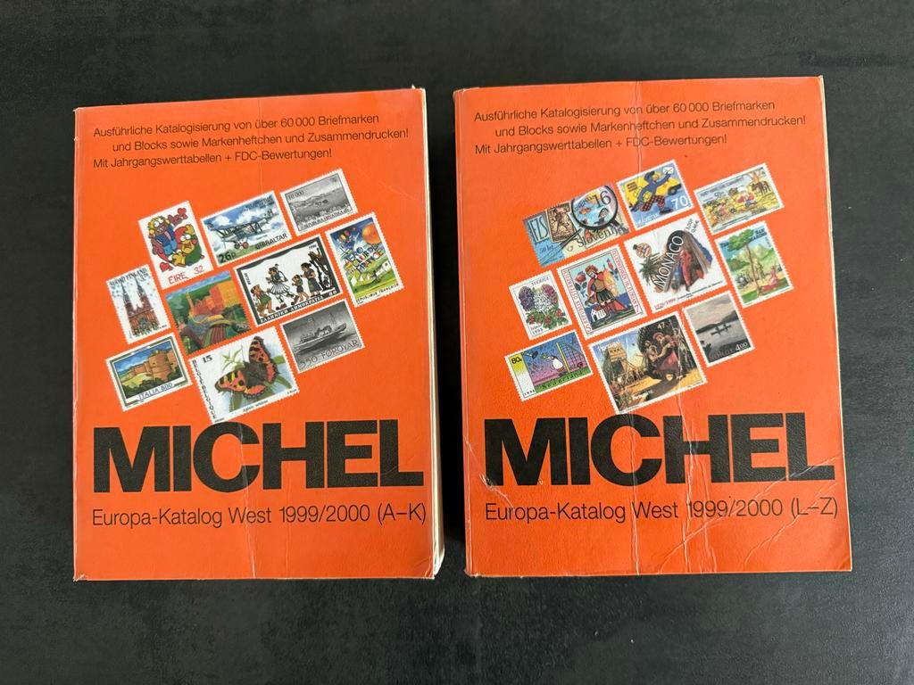 Michel Catalogus Europa West 1999/2000 (2 delen), Ophalen of Verzenden, Gelezen, Catalogus